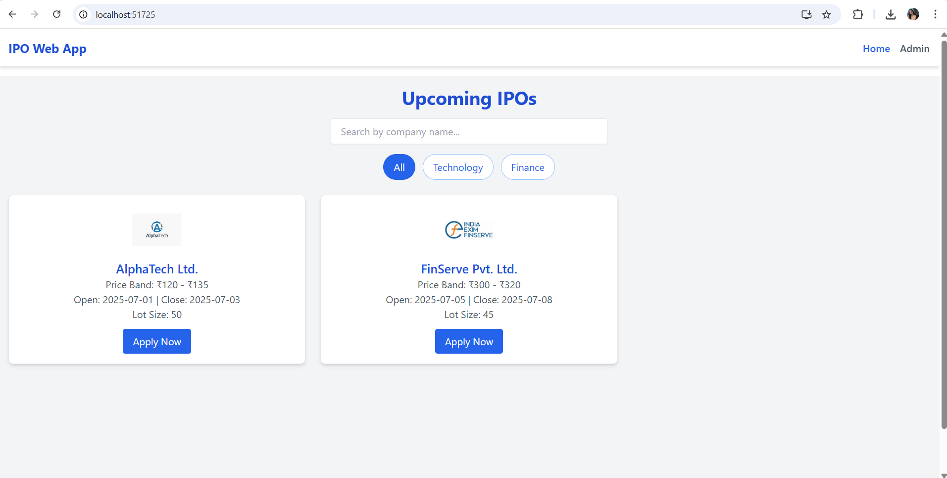 Homepage